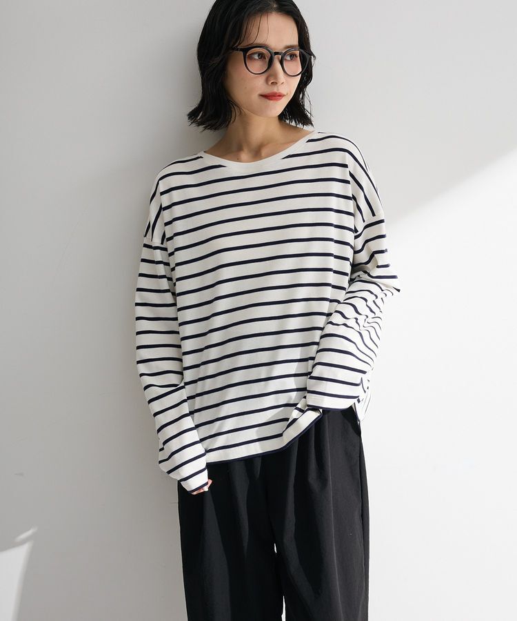 Green Parks「サイドタックプルオーバー」|Tシャツ・カットソー|Border