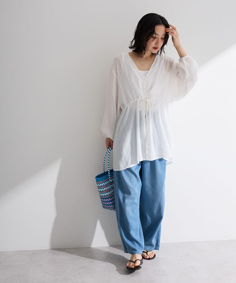 Green Parks「SET2点Vネックブラウス+タンクトップ」|シャツ・ブラウス|