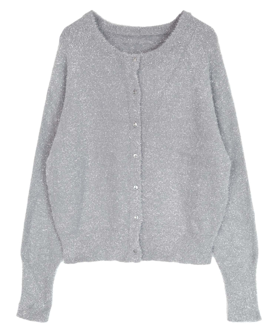 ur's「クルーネックラメカーディガン」|ニット・セーター|