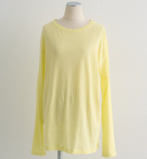  「【春カラーで登場！】コットンシアーカットソー」|プルオーバー|