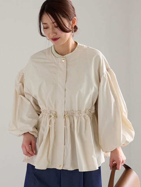 Te chichi「バルーンスリーブペプラムブルゾン」|ブルゾン・スタジャン|