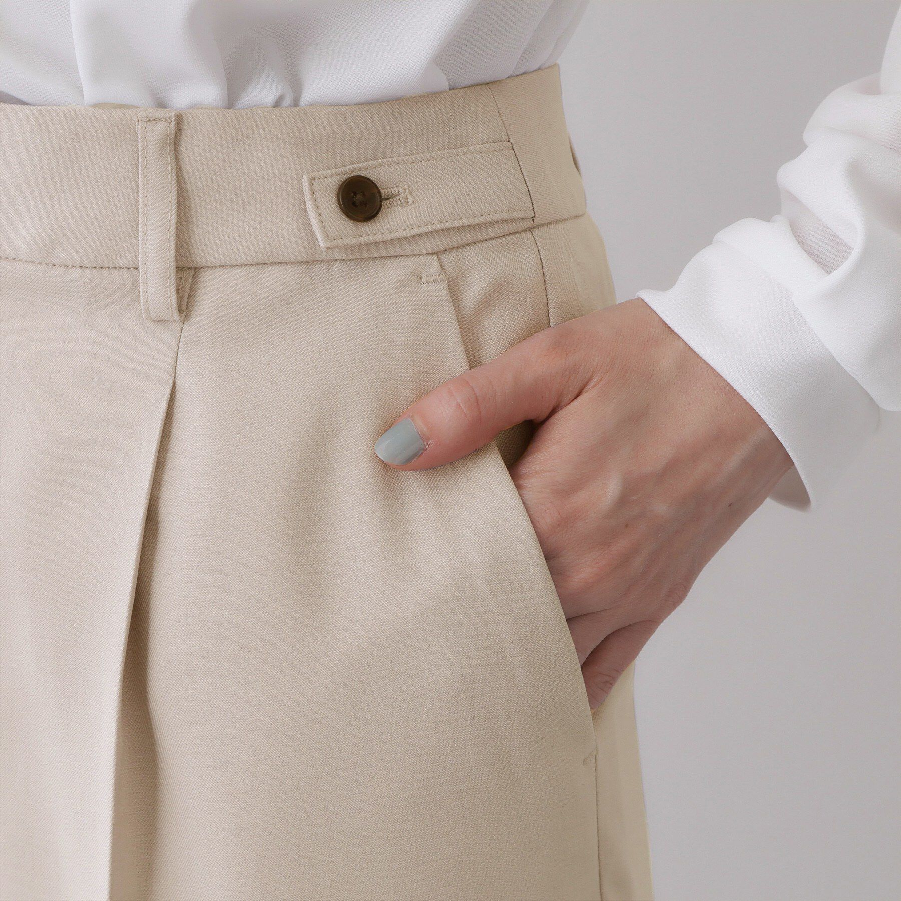 index「ストレッチテーパードパンツ/セットアップ可【洗濯機OK/吸水速乾】」|その他|