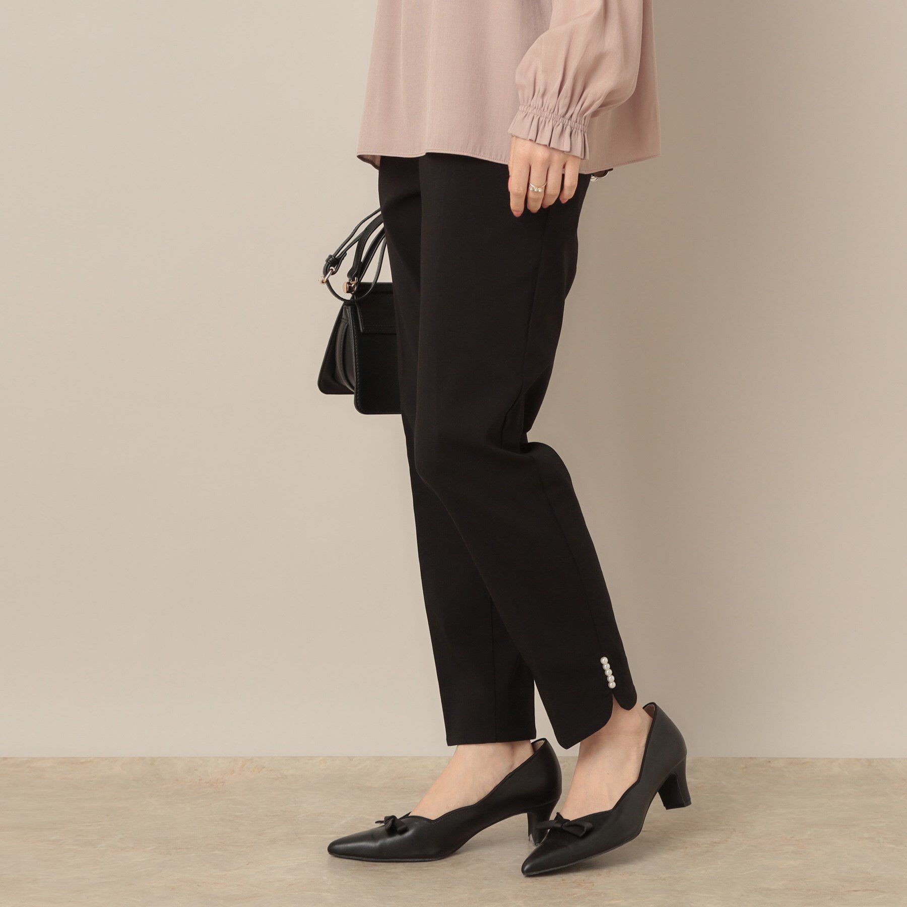Couture broach「ポイントパール調ハイパーストレッチパンツ」|その他|