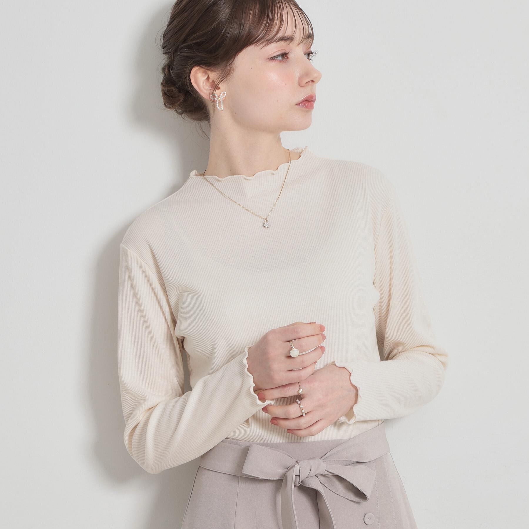 Couture broach「【プチプラ】シアーテレコインナー」|Tシャツ・カットソー|