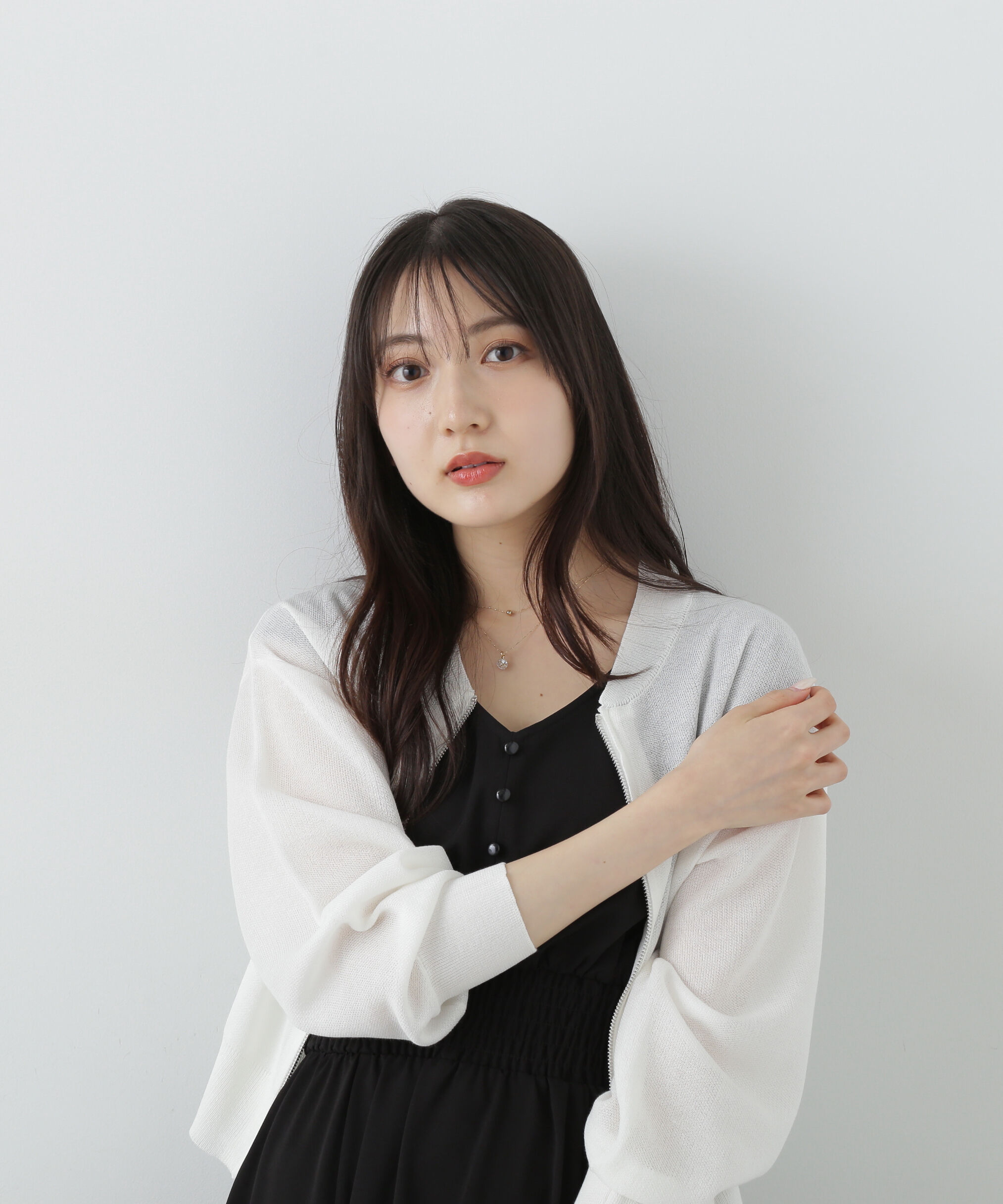 PROPORTION BODY DRESSING「シアーニットブルゾン」|ブルゾン・スタジャン|