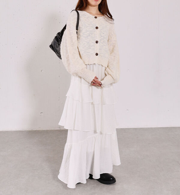 archives「スラブニットカーディガン」|カーディガン|