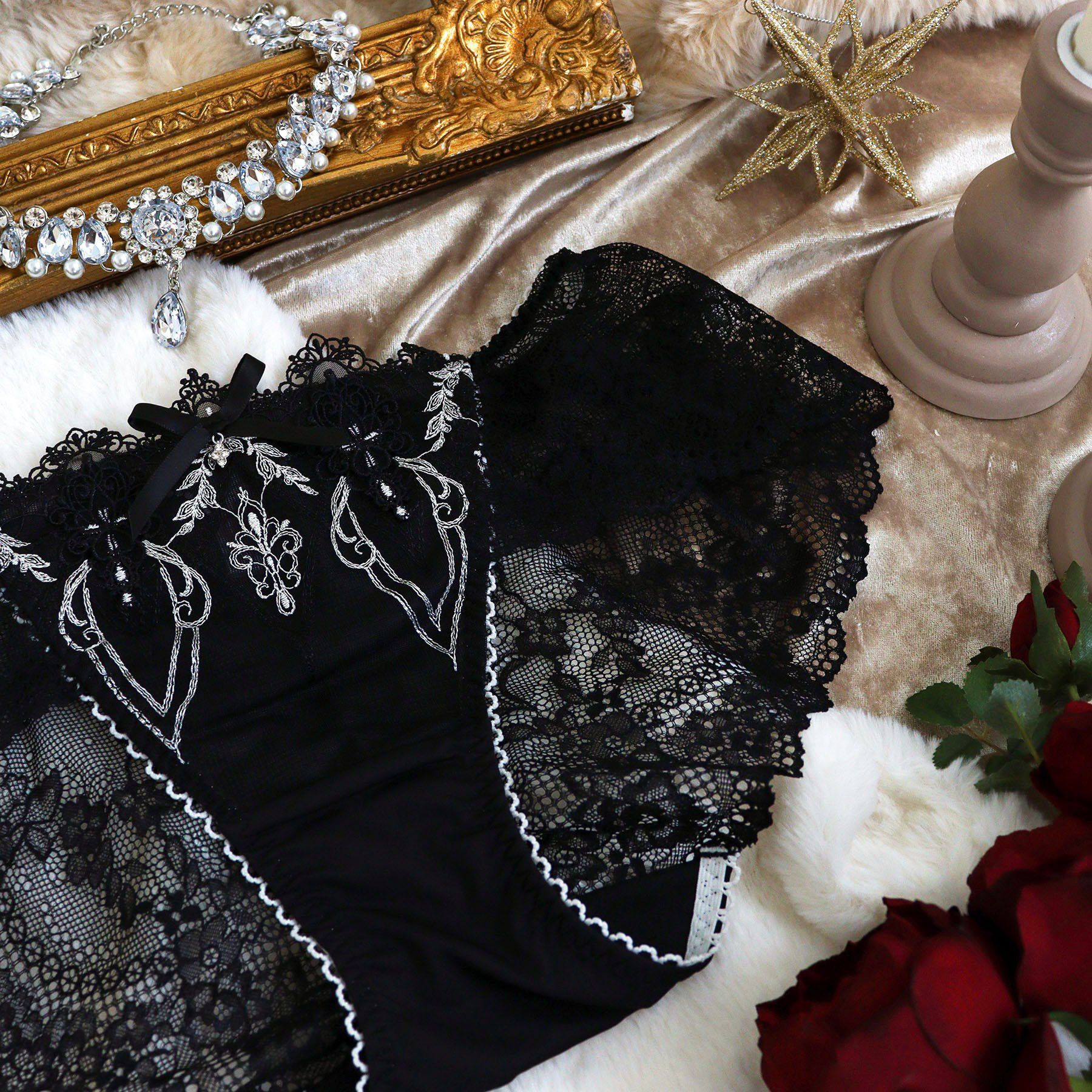 Risa Magli「【ジュエリー】 レースショーツ」|インナー|