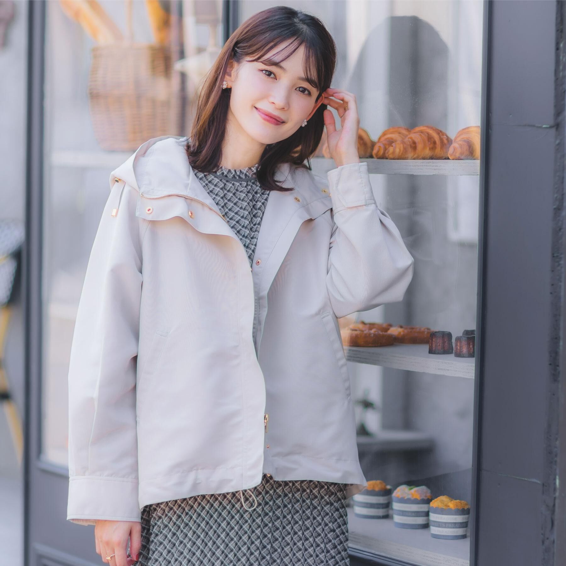 ITS&rsquo;DEMO「【撥水／花粉防止／手洗い可】キルトライナー付きマウンテンパーカー」|ブルゾン・スタジャン|