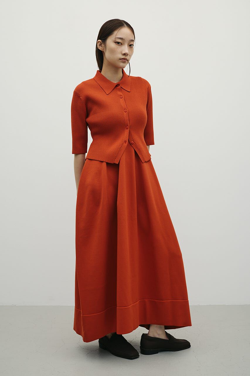 STYLEMIXER「2ピースハーフスリーブポロニットワンピース」|ワンピース|ORG