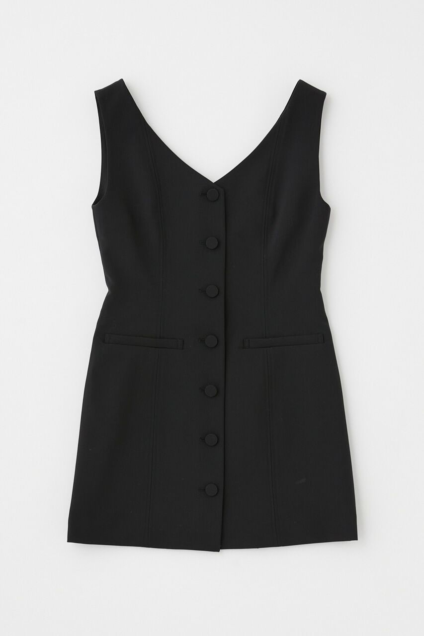 MOUSSY「VEST MINI ドレス」|ワンピース|