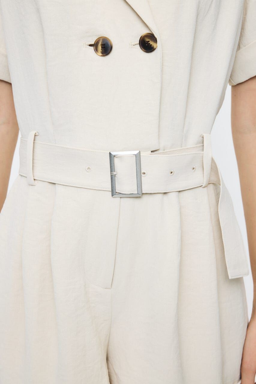 MOUSSY「BELTED SHORT SLEEVE ジャンプスーツ」|その他|