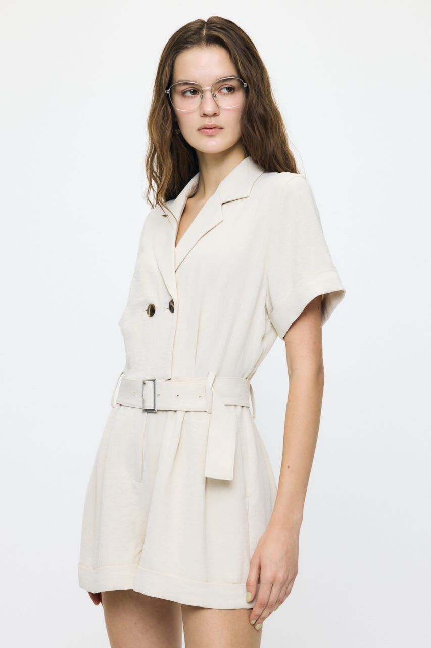 MOUSSY「BELTED SHORT SLEEVE ジャンプスーツ」|その他|