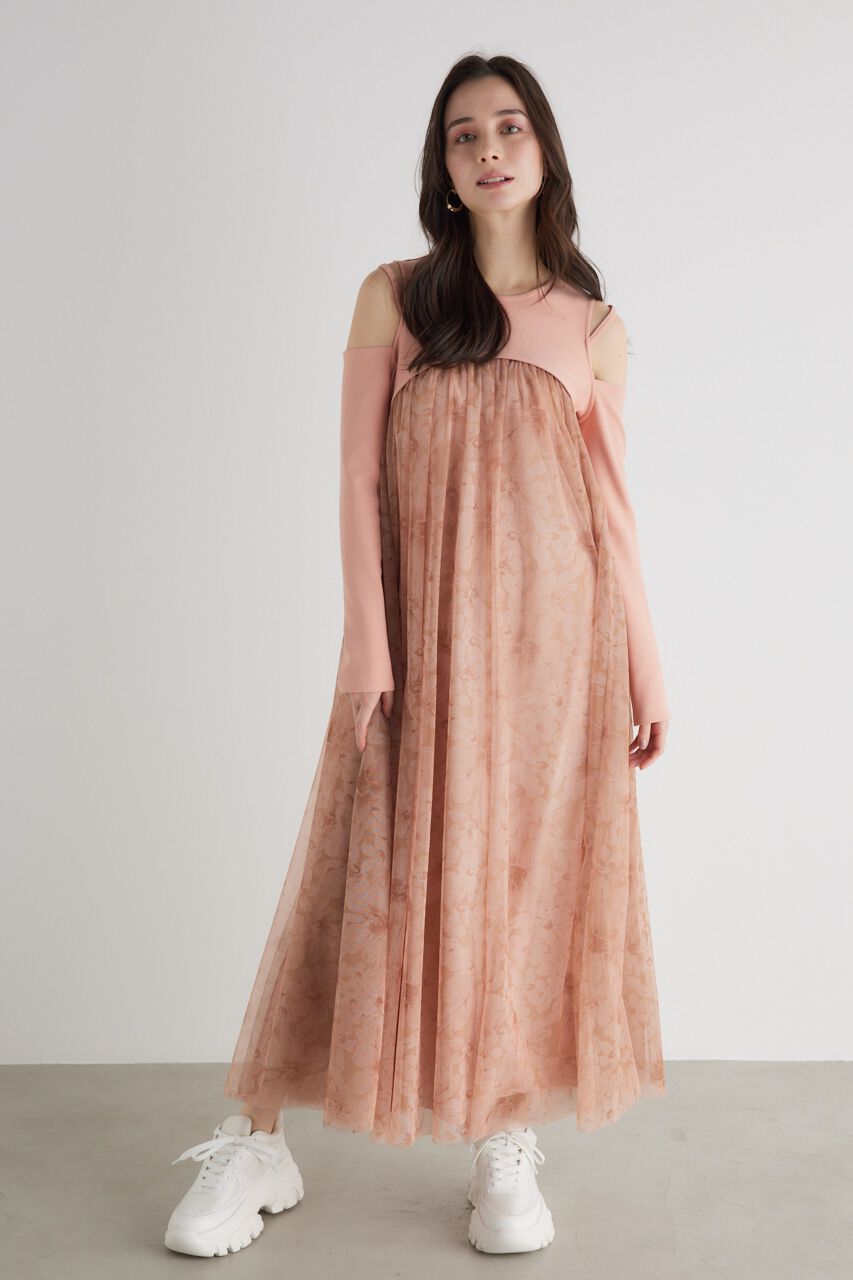 rienda「チュールコンビフレア OP」|ワンピース|