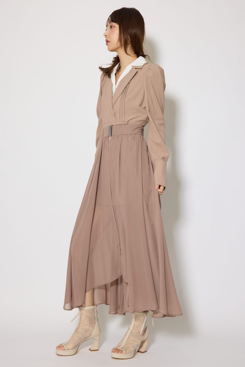 rienda「2WAYテーラーWカラーワンピース」|ワンピース|