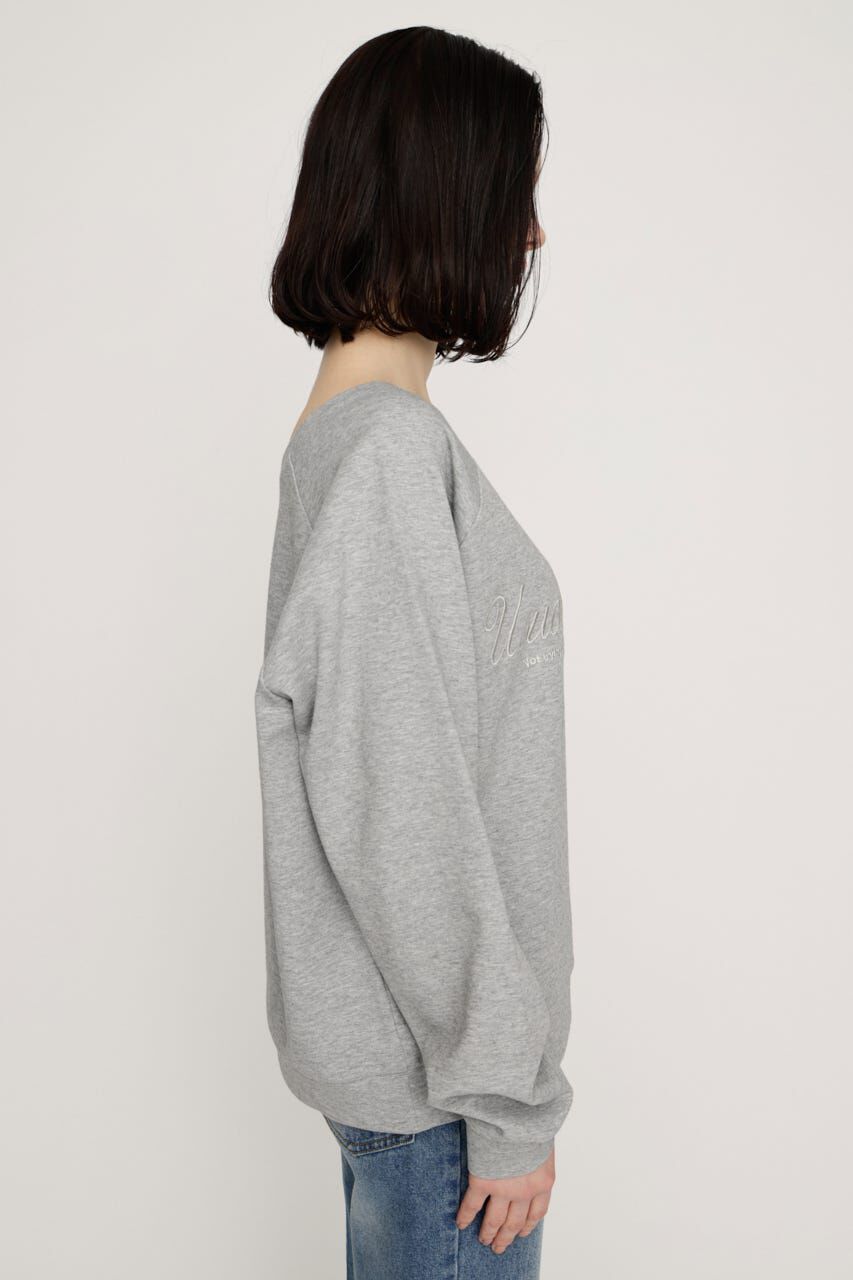 SLY「OFF SHOULDER LOGO トップス」|Tシャツ・カットソー|