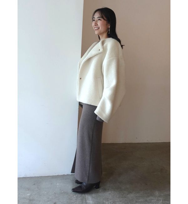 LAGUNAMOON「ボアブルゾン」|ブルゾン・スタジャン|