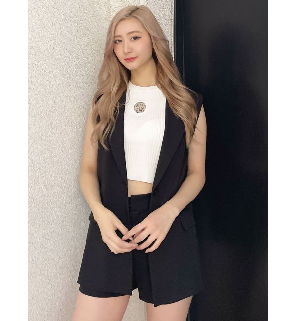 GYDA「ハイウエストセンタープレスショートパンツ【SETUP着用可】」|その他|