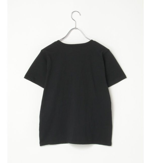 VENCE share style「天竺フラワー刺繍コンパクトTシャツ」|Tシャツ・カットソー|