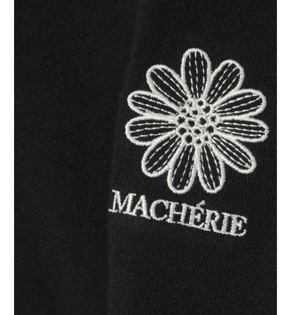 VENCE share style「天竺フラワー刺繍コンパクトTシャツ」|Tシャツ・カットソー|