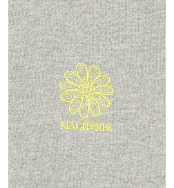 VENCE share style「天竺フラワー刺繍コンパクトTシャツ」|Tシャツ・カットソー|