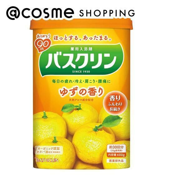  「バスクリン バスクリン ゆずの香り 本体/ゆずの香り (600g)」|入浴剤・バスグッズ|その他