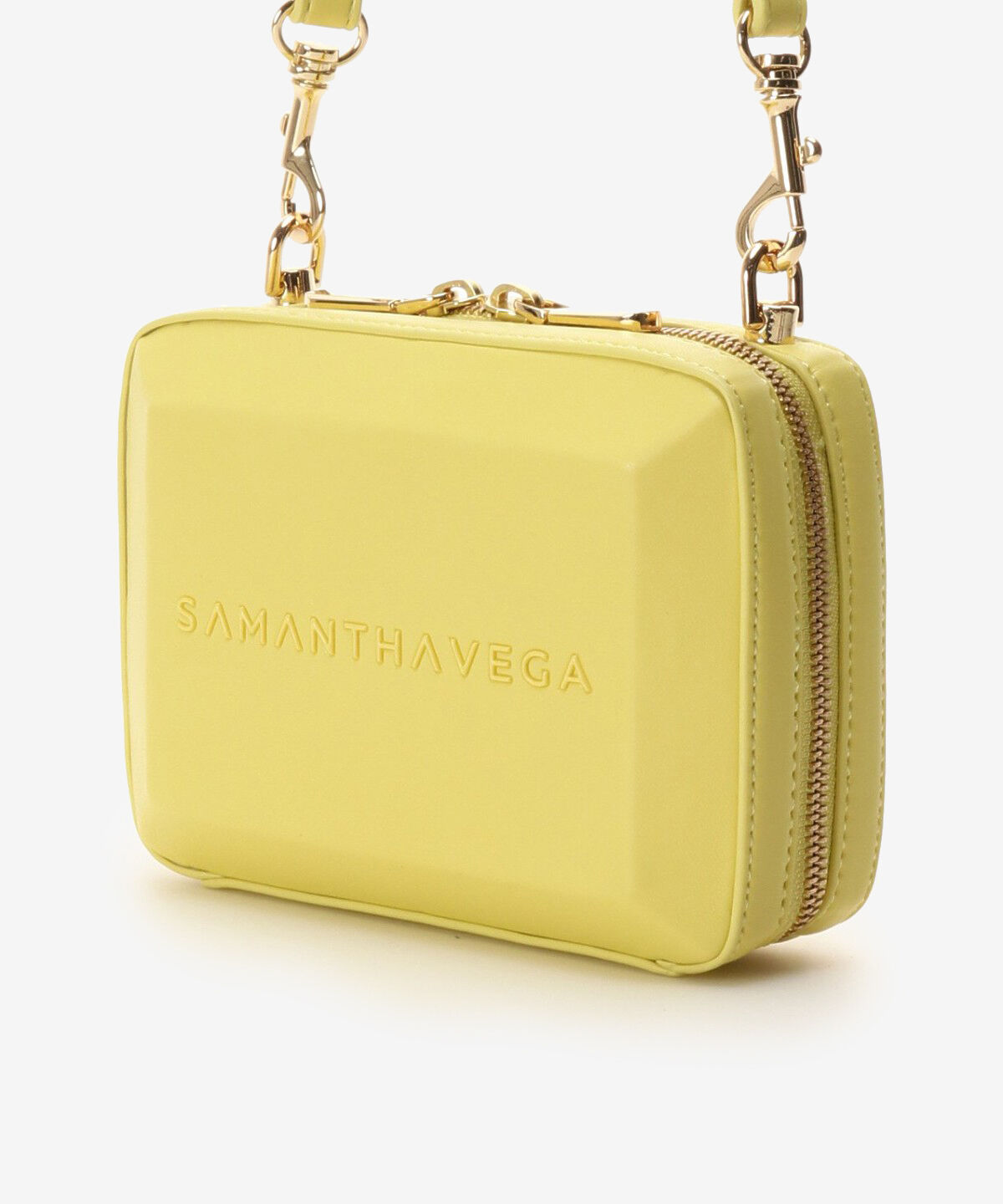 Samantha Vega「ナノスクエアストーンショルダーバッグ」|ショルダー・メッセンジャー|