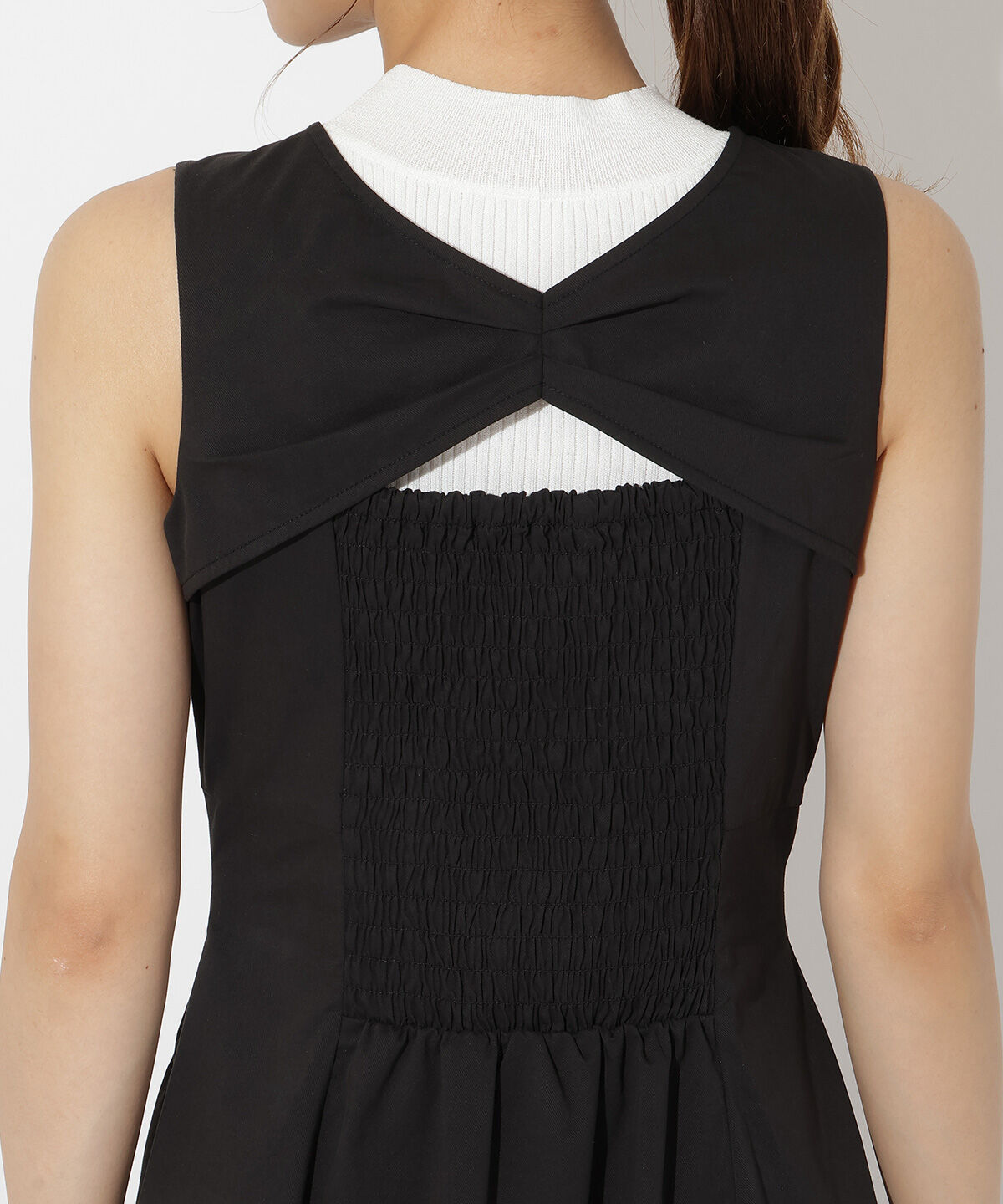 アンドクチュール「フロントジップジャンスカ」|ワンピース|