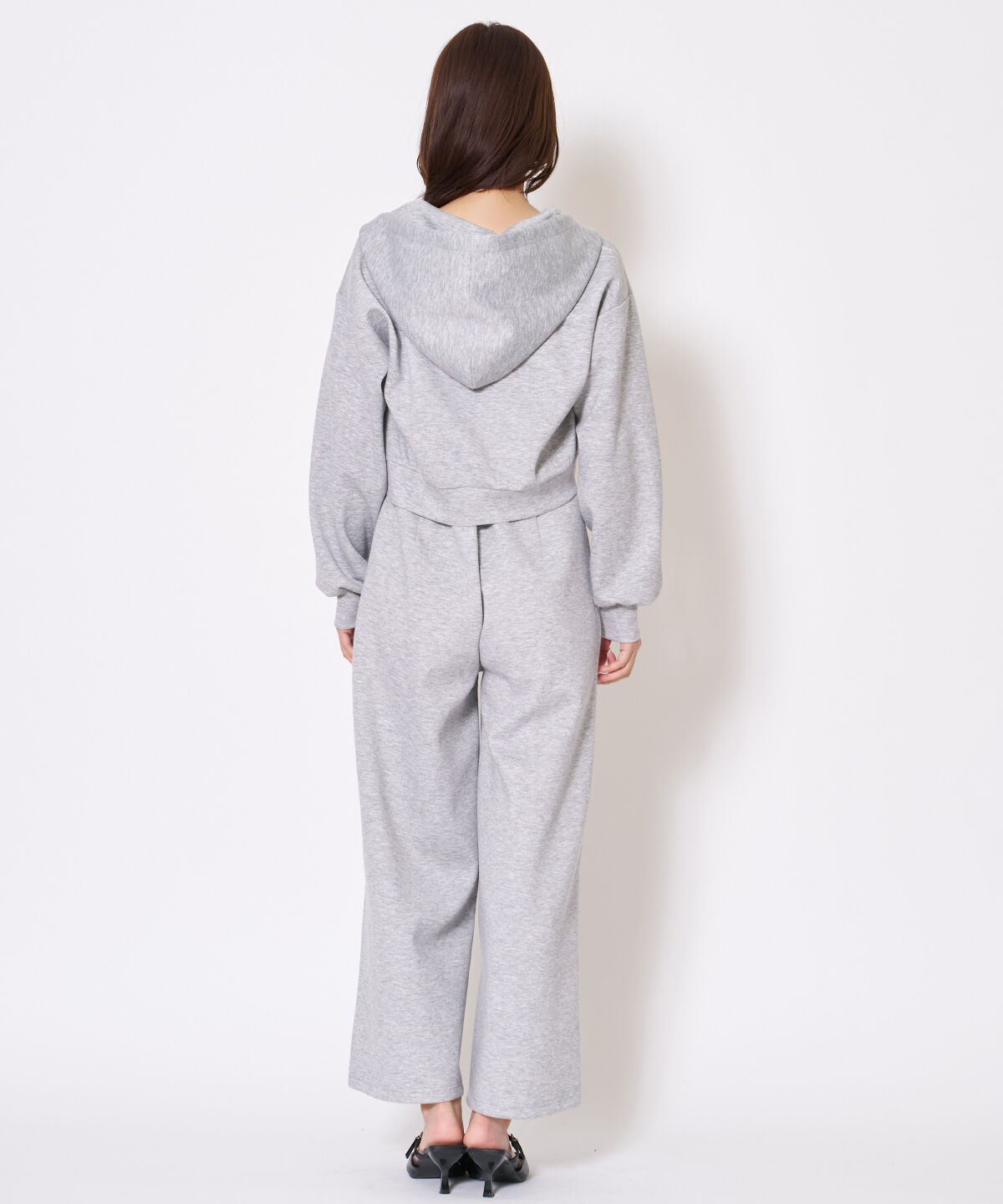 アンドクチュール「刺繍パーカー&times;オールインワン」|オールインワン|