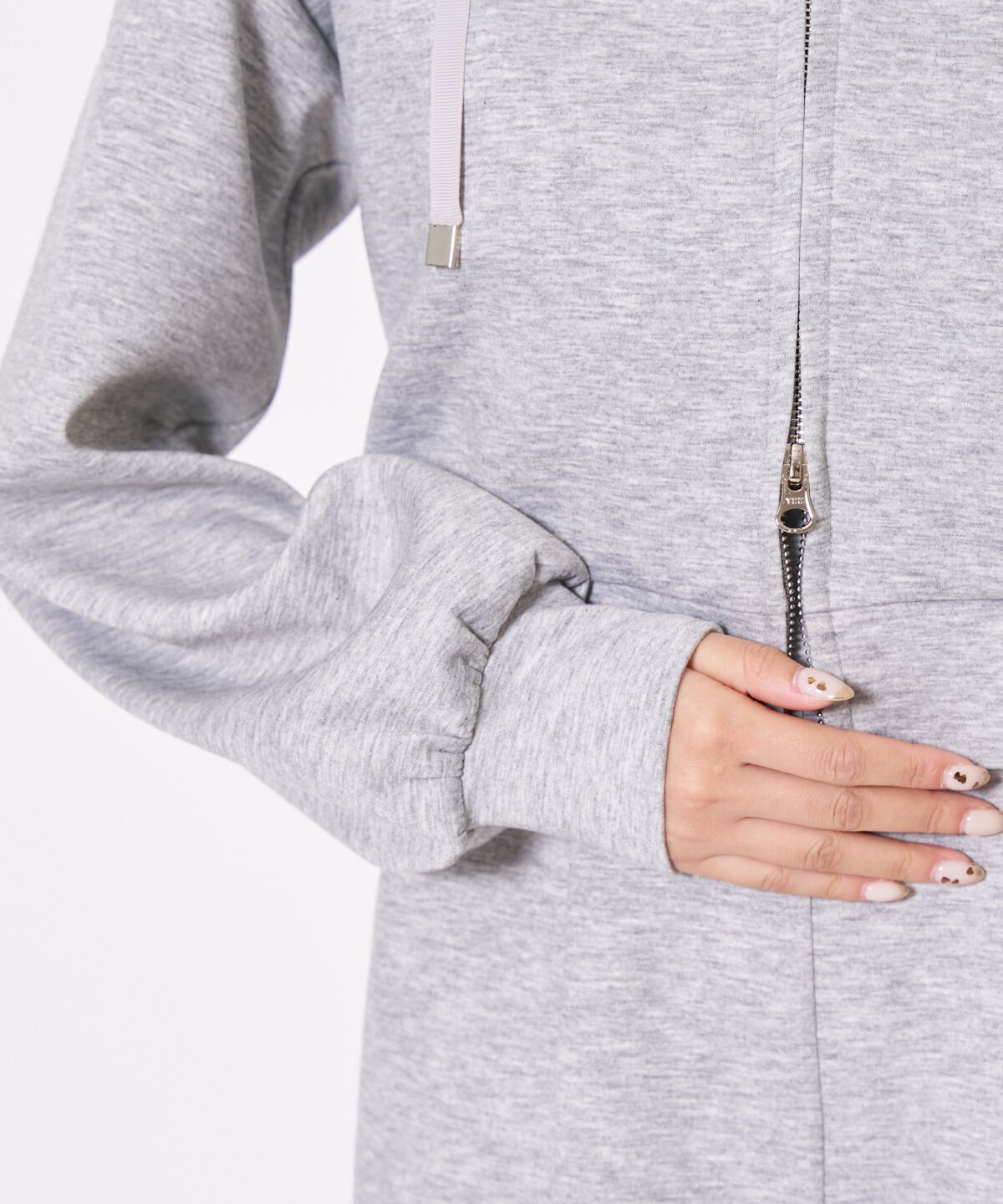 アンドクチュール「刺繍パーカー&times;オールインワン」|オールインワン|