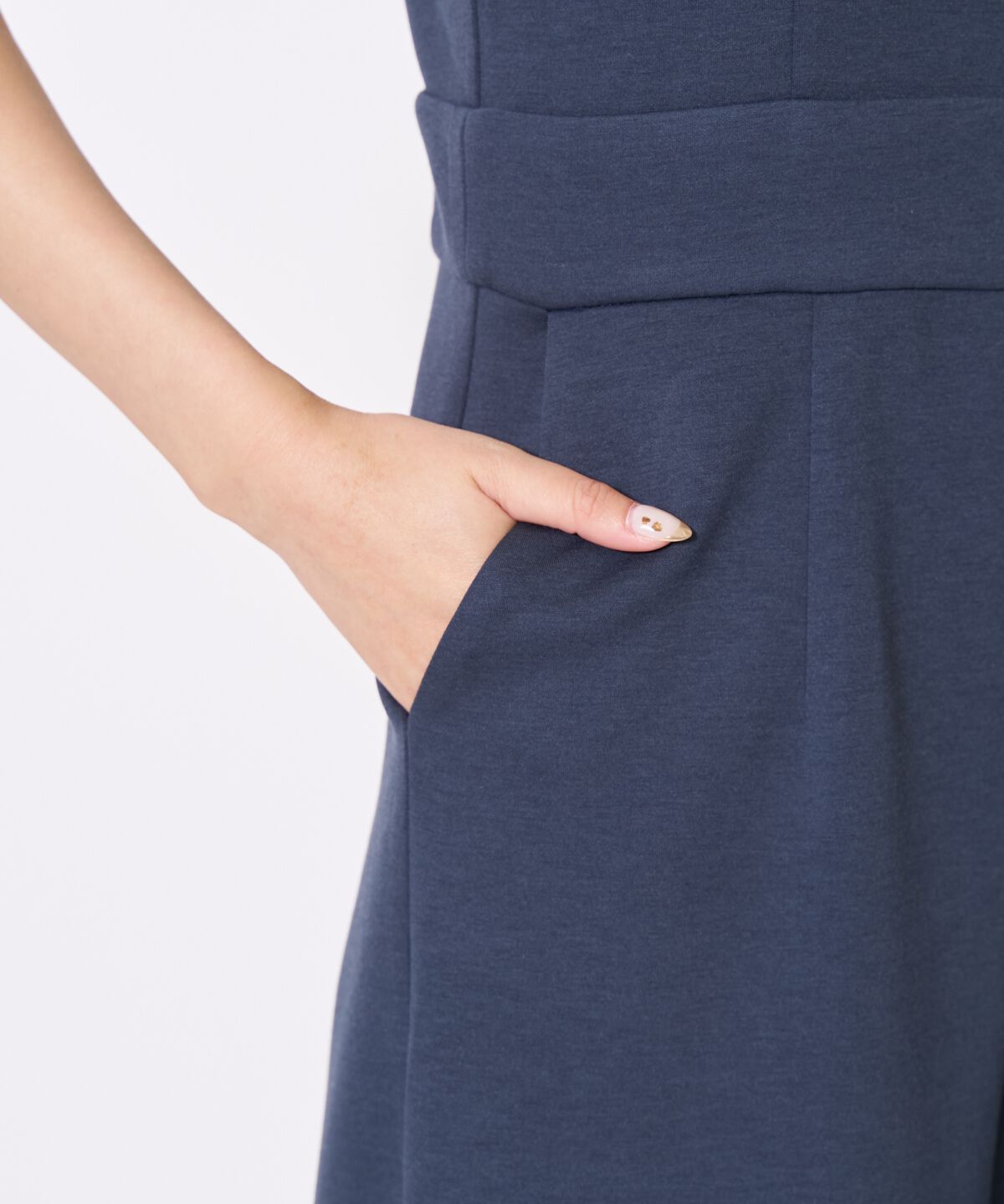 アンドクチュール「刺繍パーカー&times;オールインワン」|オールインワン|