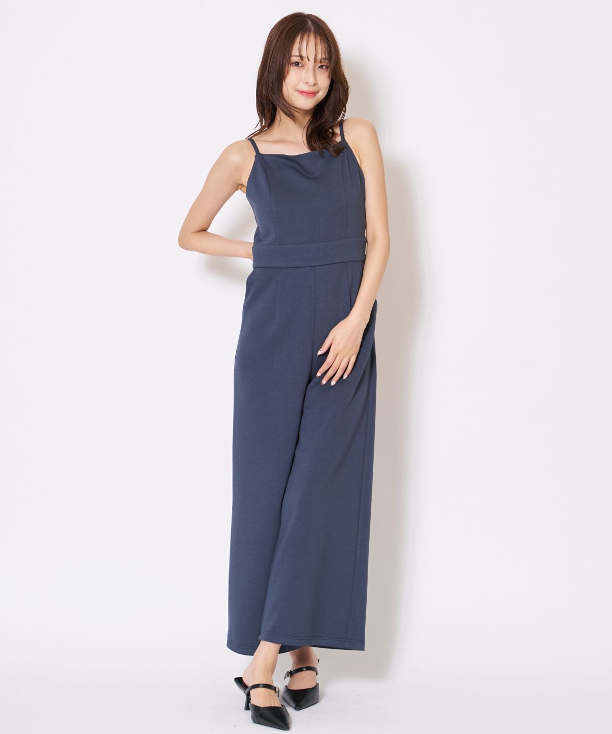 アンドクチュール「刺繍パーカー&times;オールインワン」|オールインワン|