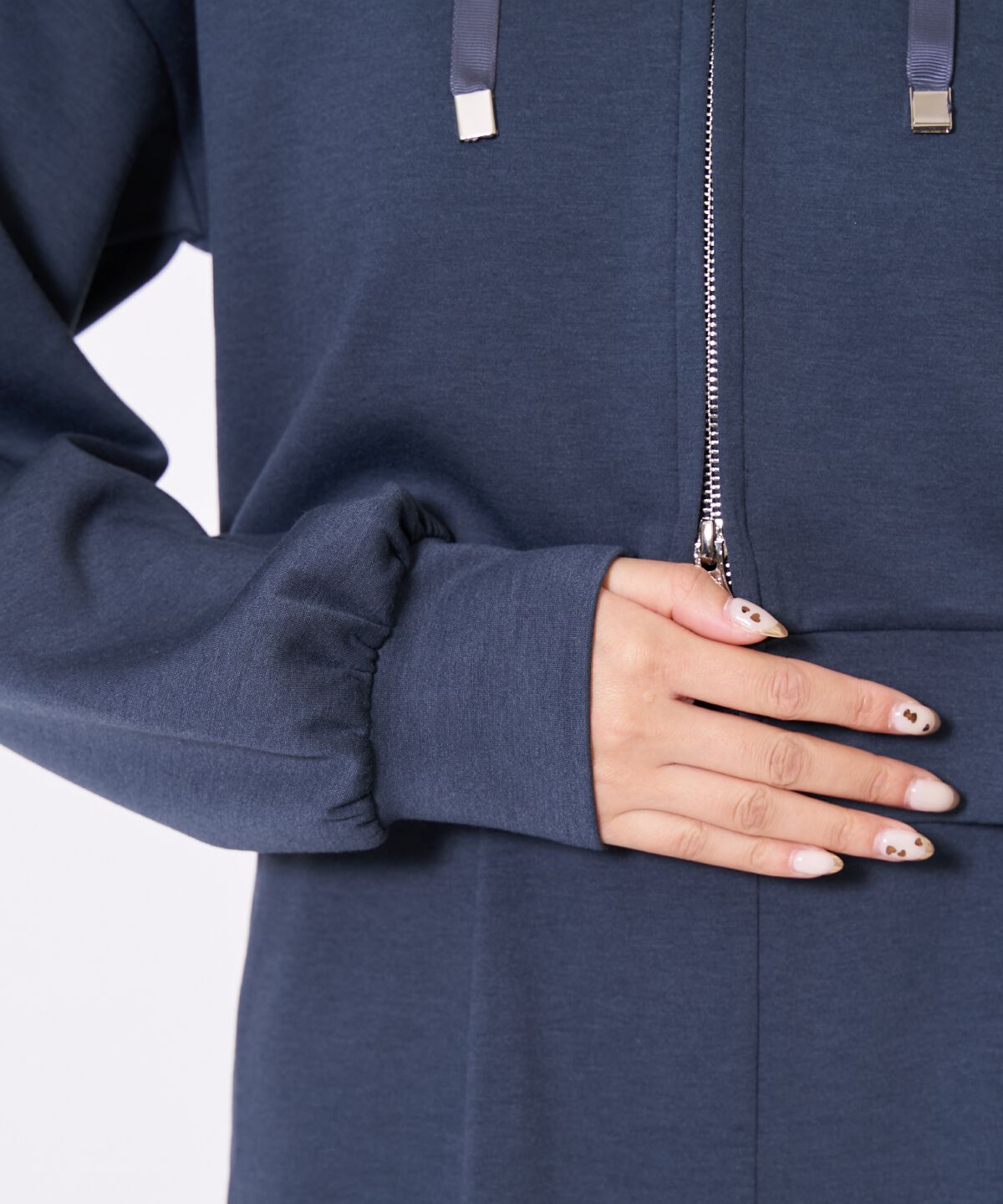 アンドクチュール「刺繍パーカー&times;オールインワン」|オールインワン|