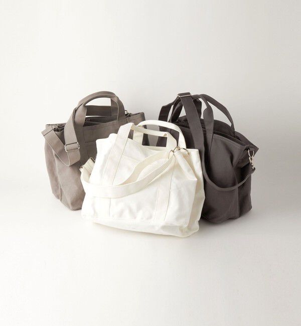UNITED ARROWS green label relaxing「【WEB限定】2WAY キャンバス トートバッグ / ショルダーバッグ」|トートバッグ|