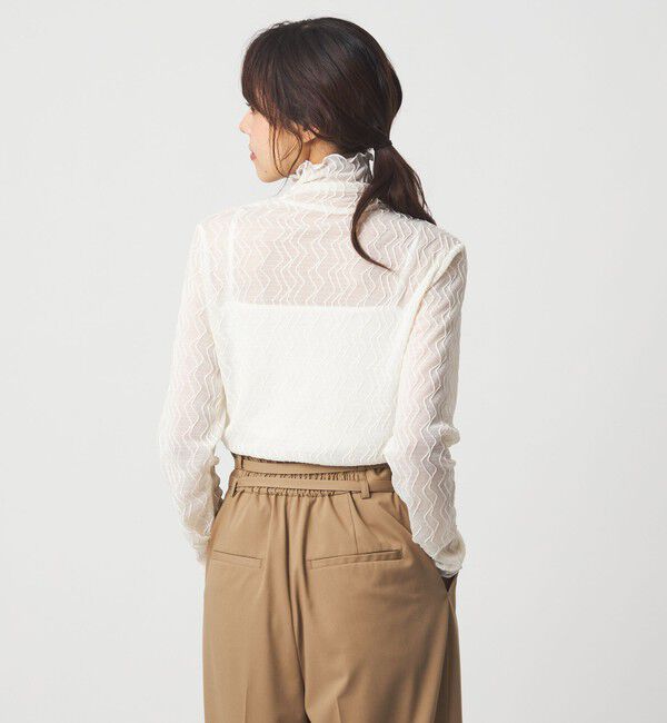 EMMEL REFINES「＜EMMEL REFINES＞EM ナミナミ シアータート ルカットソー」|Tシャツ・カットソー|