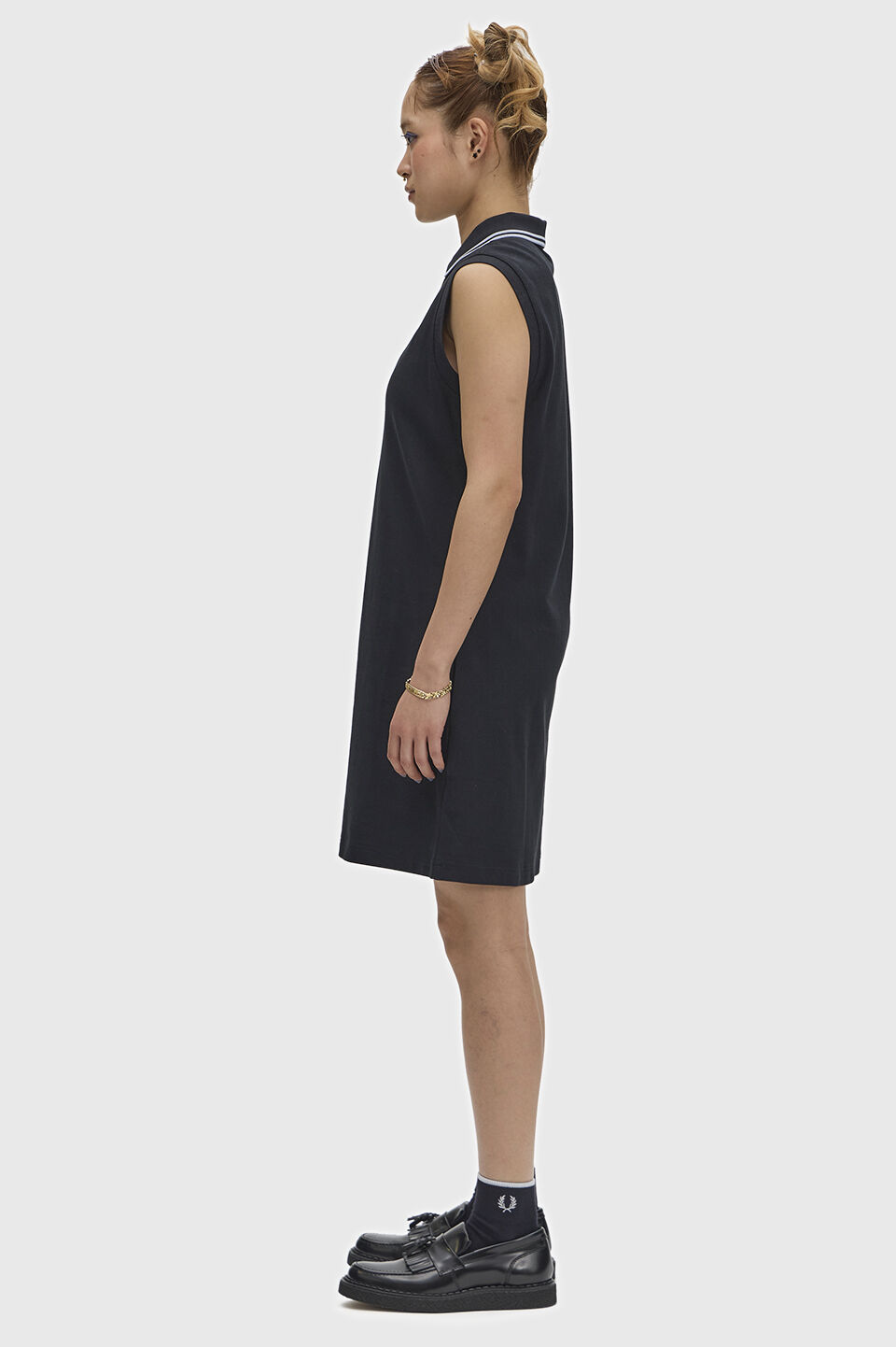 FRED PERRY 「The Sleeveless Fred Perry Shirt Dress」|ワンピース|