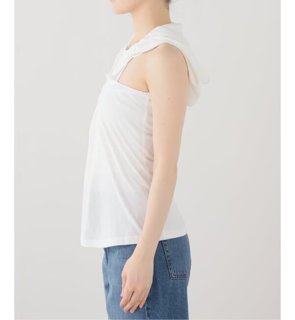 PULP「【Geek Office / ギークオフィス】NACHE / ナチェ PINCHED HOODIE SLEEVELESS」|タンクトップ|