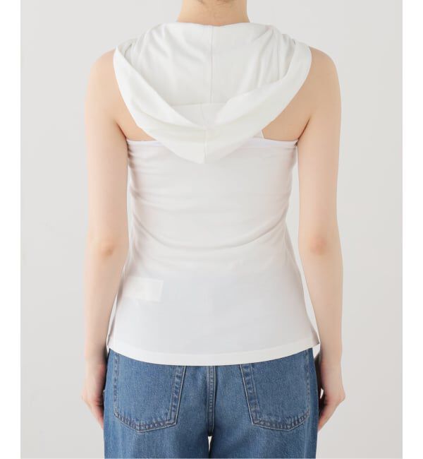 PULP「【Geek Office / ギークオフィス】NACHE / ナチェ PINCHED HOODIE SLEEVELESS」|タンクトップ|