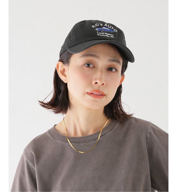 journal standard L'essage「【PARROTT CANVAS/パロットキャンバス】PC Cap-Twill"Car"：キャップ」|キャップ・キャスケット|ブラック