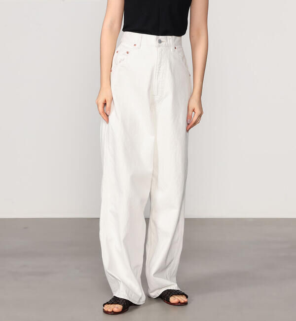  「THE SHINZONE | TOOL DENIM PANTS WOMEN」|デニム|ECRU