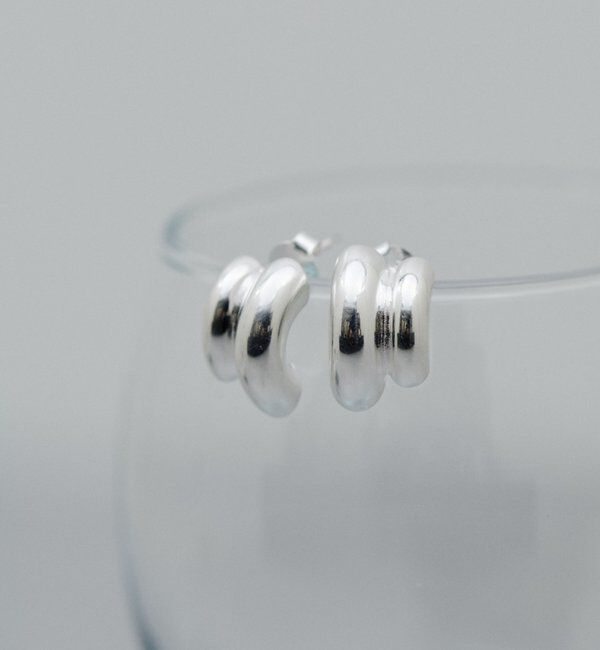  「【Sivelle./シヴェル】Silver925 タイルピアス」|ピアス|