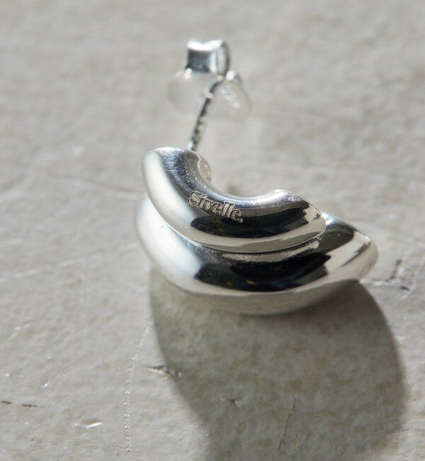  「【Sivelle./シヴェル】Silver925 タイルピアス」|ピアス|