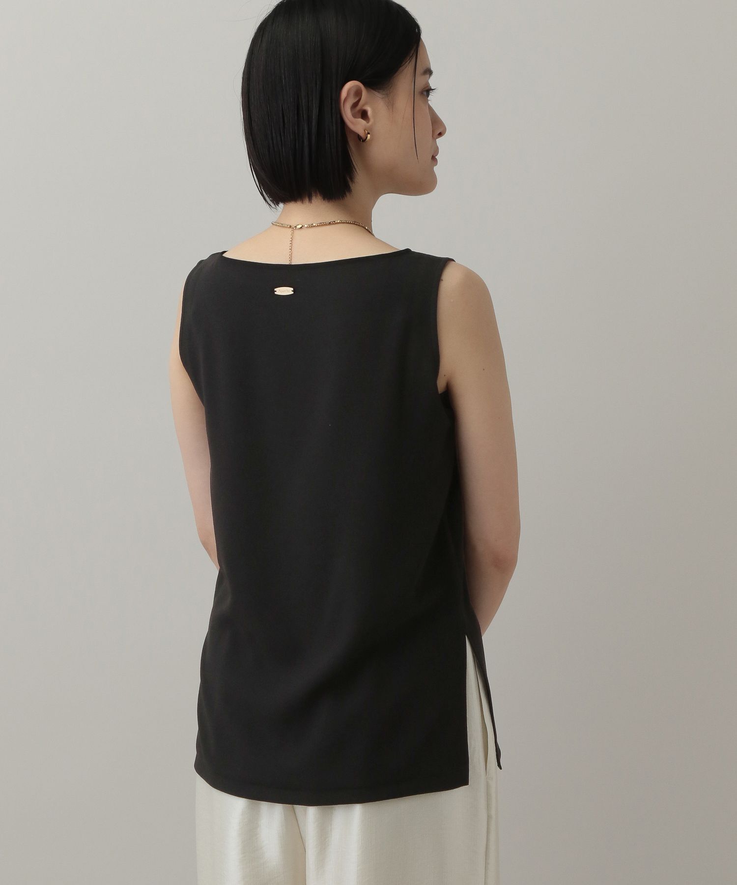 A part by 「ソフトジョーゼットノースリーブT」|Tシャツ・カットソー|