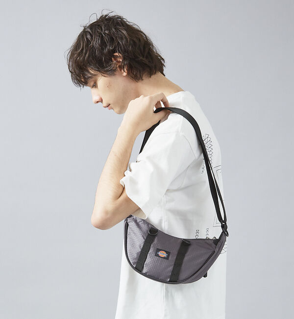 ABAHOUSE「【Dickes /ディッキーズ】RIPSTOP MT MOON / バナナポーチ」|その他|チャコールグレー
