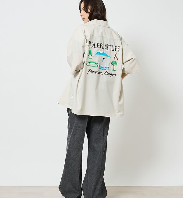 ABAHOUSE「【POLeR/ポーラー】TOURIST SHIRT2/スーベニア/ボーリング/6」|シャツ・ブラウス|