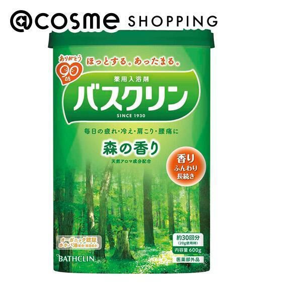  「バスクリン バスクリン 森の香り 本体/森の香り (600g)」|入浴剤・バスグッズ|その他