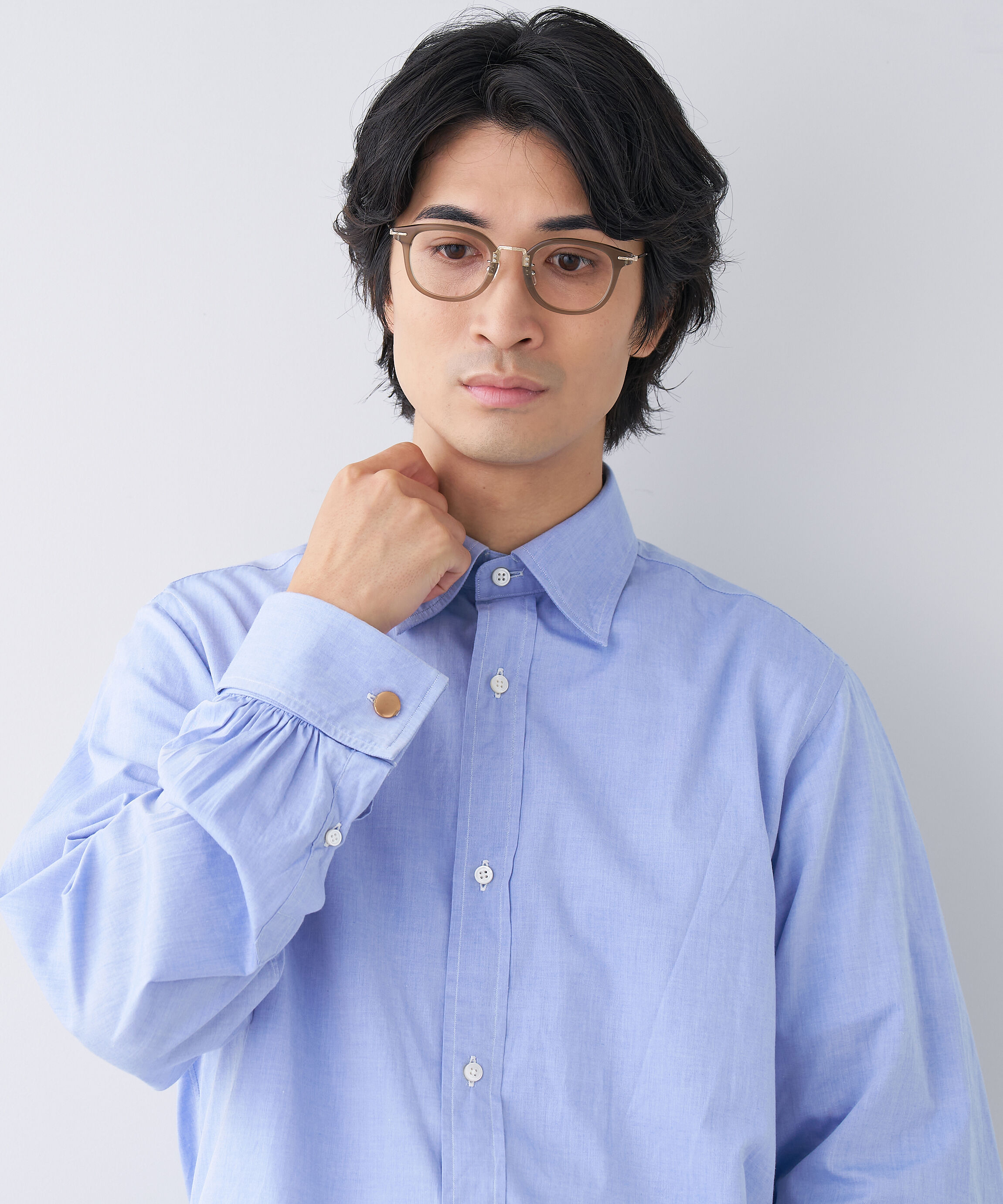  「ウェリントン型 メガネ｜Zoff｜UNITED ARROWS ユナイテッドアローズ レンズ交換券付き」|メガネ|