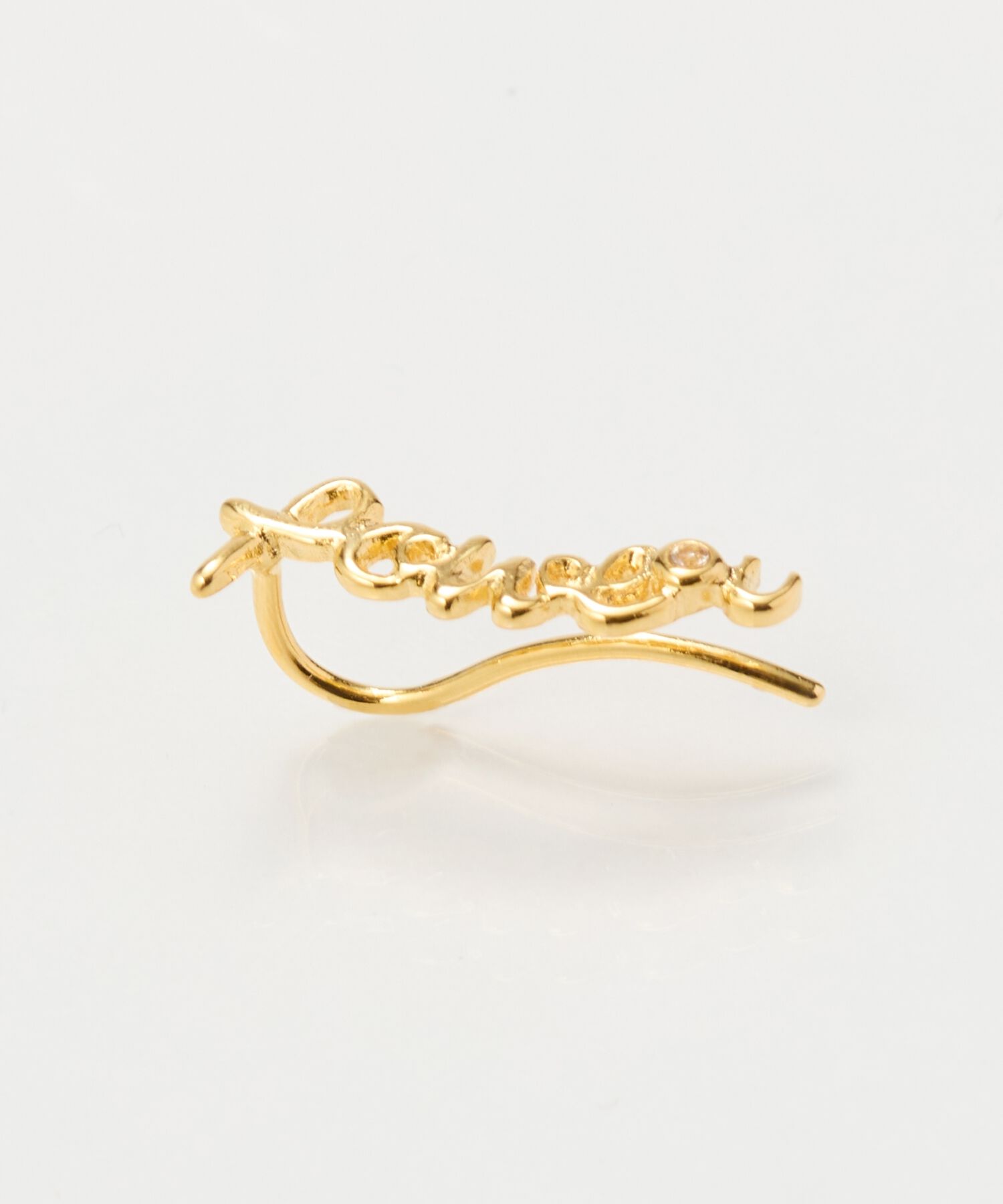 Phoebe「ラッキーレターピアス&イヤリング(パワー)/片耳」|ピアス|