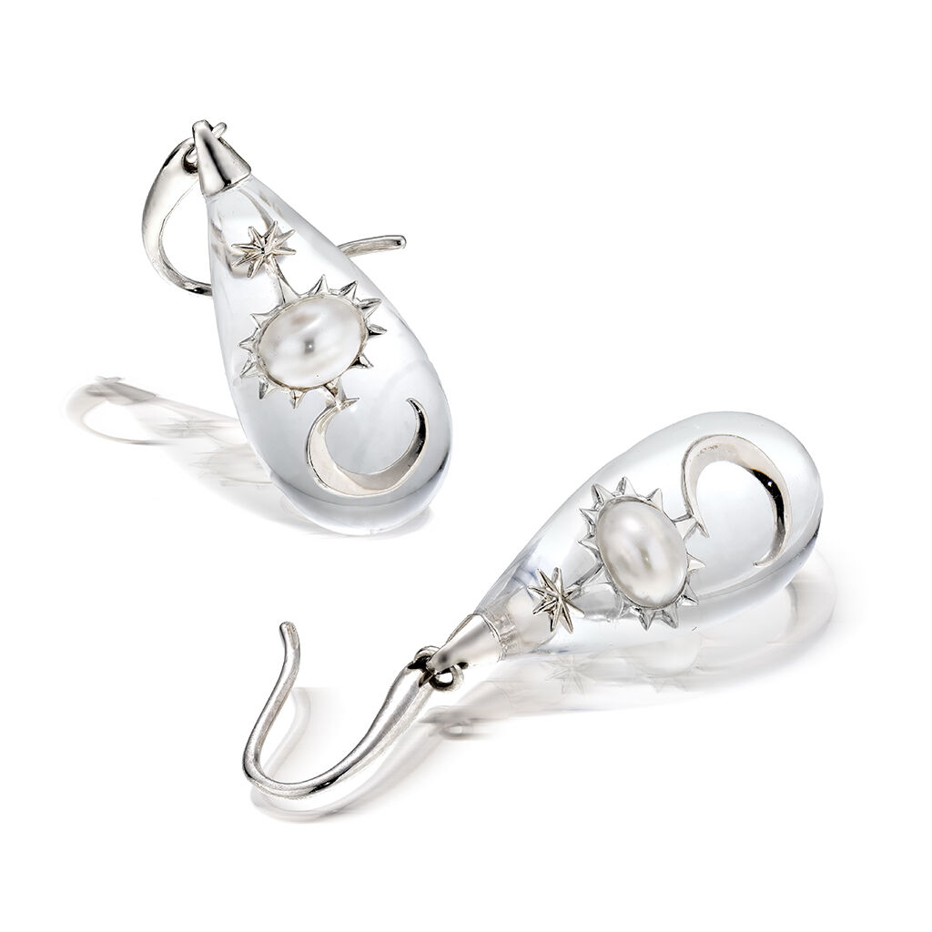 STAR JEWELRY「CLEAR CELESTIAL」|ピアス|