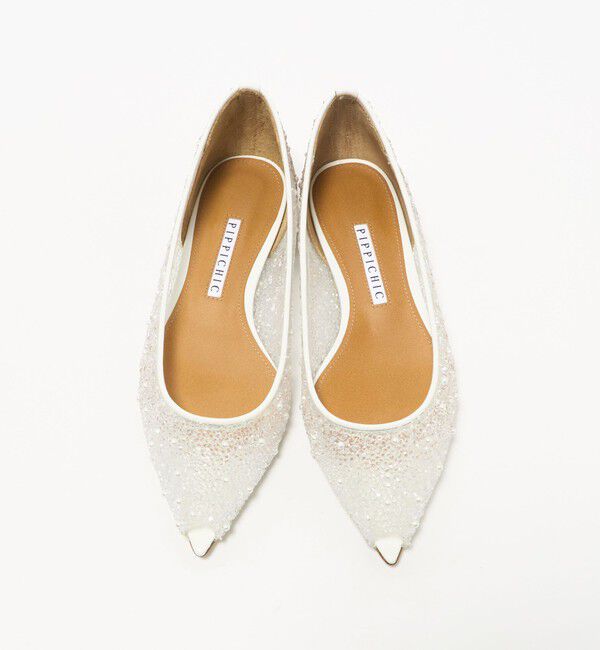 UNITED ARROWS「＜PIPPICHIC＞ANNA PVC フラットシューズ」|ローファー|
