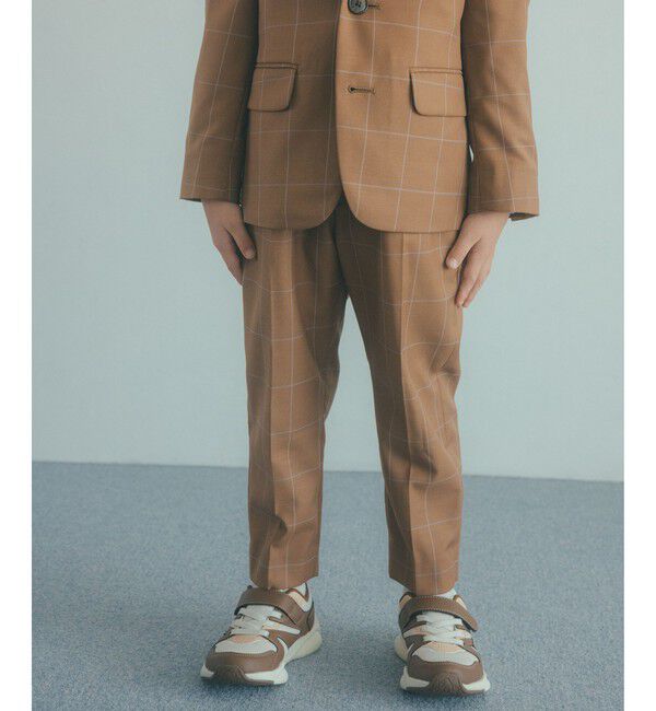 UNITED ARROWS green label relaxing「ウィンドペン チェック パンツ / キッズ 110cm-130cm」|スーツ|MD.BROWN